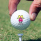 Pink Monsters & Stripes Golf Ball - Non-Branded - Hand