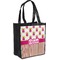 Pink Monsters & Stripes Grocery Bag - Main