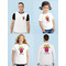 Pink Monsters & Stripes Iron-On Sizing on Shirts