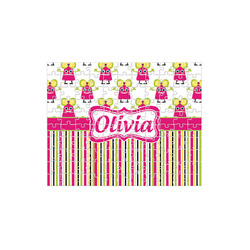 Pink Monsters & Stripes 110 pc Jigsaw Puzzle (Personalized)