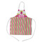 Pink Monsters & Stripes Kid's Aprons - Medium Approval
