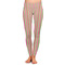 Pink Monsters & Stripes Ladies Leggings - Small