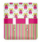 Pink Monsters & Stripes Light Switch Cover (2 Toggle Plate)
