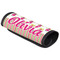 Pink Monsters & Stripes Luggage Handle Cover (Personalized)