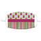 Pink Monsters & Stripes Adult Cloth Face Mask - XLarge