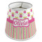 Pink Monsters & Stripes Empire Lamp Shade (Personalized)