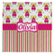 Pink Monsters & Stripes Microfiber Dish Rag - APPROVAL