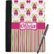 Pink Monsters & Stripes Notebook Padfolio