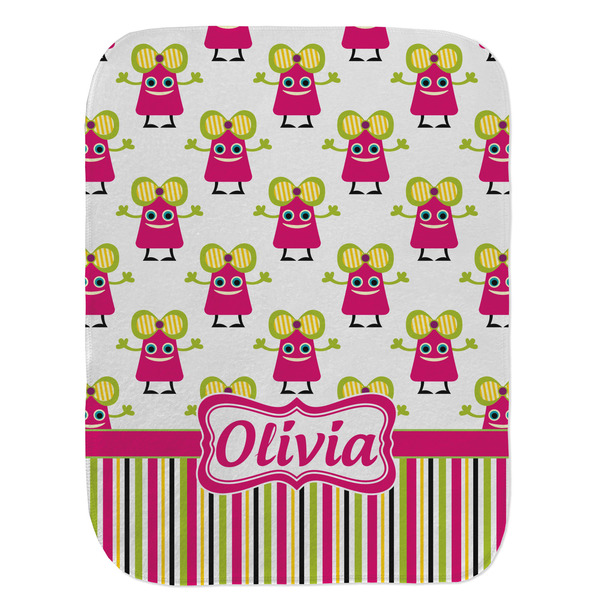 Pink Monsters & Stripes Old Burp Flat