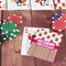 Pink Monsters & Stripes On Table with Poker Chips