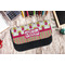 Pink Monsters & Stripes Pencil Case - Lifestyle 1