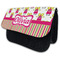 Pink Monsters & Stripes Pencil Case - MAIN (standing)