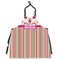 Pink Monsters & Stripes Personalized Apron