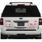Pink Monsters & Stripes Personalized Car Magnets on Ford Explorer