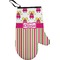 Pink Monsters & Stripes Oven Mitt (Personalized)