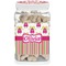Pink Monsters & Stripes Dog Treat Jar (Personalized)
