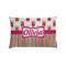 Pink Monsters & Stripes Pillow Case - Standard - Front