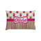 Pink Monsters & Stripes Pillow Case - Standard (Personalized)