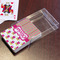 Pink Monsters & Stripes Playing Cards - In Package