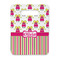 Pink Monsters & Stripes Rectangle Trivet with Handle - FRONT