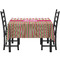 Pink Monsters & Stripes Tablecloth (Personalized)