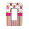 Pink Monsters & Stripes Rocker Light Switch Covers - Single - MAIN