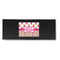 Pink Monsters & Stripes Rubber Bar Mat - FRONT/MAIN