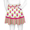 Pink Monsters & Stripes Skater Skirt - Back