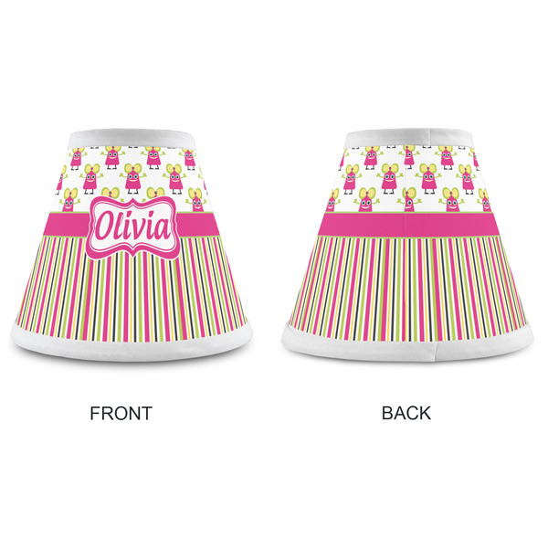 Pink Monsters & Stripes Small Chandelier Lamp - Approval