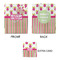 Pink Monsters & Stripes Small Gift Bag - Approval