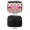 Pink Monsters & Stripes Small Travel Bag - APPROVAL