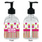 Pink Monsters & Stripes Glass Soap/Lotion Dispenser - Approval