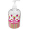 Pink Monsters & Stripes Acrylic Soap & Lotion Bottle (Personalized)