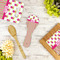 Pink Monsters & Stripes Spoon Rest Trivet - LIFESTYLE