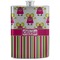 Pink Monsters & Stripes Stainless Steel Flask