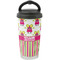 Pink Monsters & Stripes Stainless Steel Travel Cup