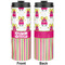 Pink Monsters & Stripes Stainless Steel Tumbler - Apvl