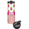 Pink Monsters & Stripes Stainless Steel Tumbler