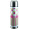 Pink Monsters & Stripes Stainless Steel Thermos (Personalized)