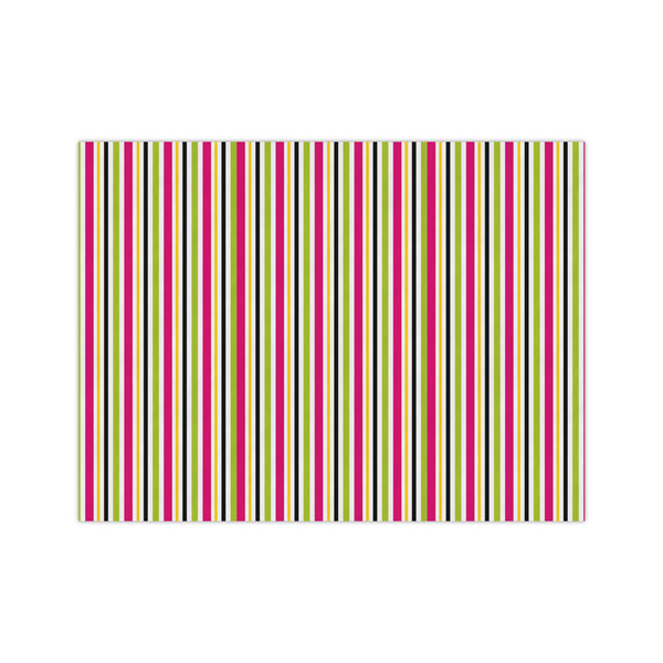Custom Pink Monsters & Stripes Tissue Paper Sheets - Medium - Heavyweight