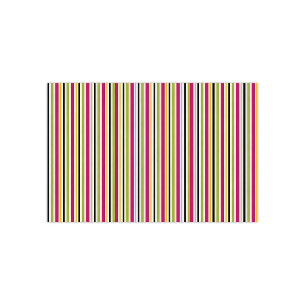 Custom Pink Monsters & Stripes Tissue Paper Sheets - Small - Heavyweight