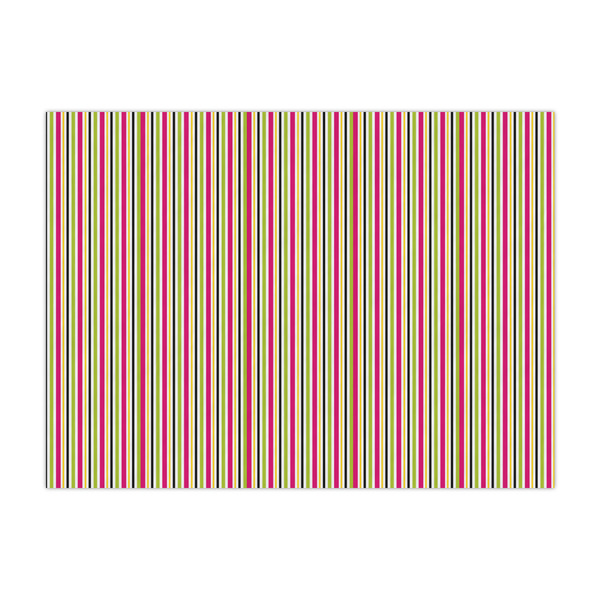 Custom Pink Monsters & Stripes Tissue Paper Sheets