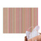 Pink Monsters & Stripes Tissue Paper Sheets - Main