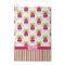 Pink Monsters & Stripes Waffle Weave Golf Towel - Front/Main