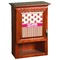 Pink Monsters & Stripes Wooden Cabinet Decal (Medium)
