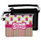 Pink Monsters & Stripes Wristlet ID Cases - MAIN