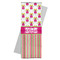 Pink Monsters & Stripes Yoga Mat Towel with Yoga Mat