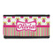 Pink Monsters & Stripes Ladies Wallet  (Personalized Opt)