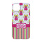 Pink Monsters & Stripes iPhone 14 Pro Case - Back