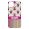 Pink Monsters & Stripes iPhone 14 Pro Max Case - Back